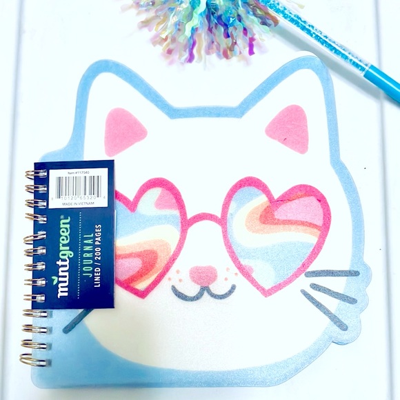 Spiral Kitty Cat Journal - Picture 4 of 7